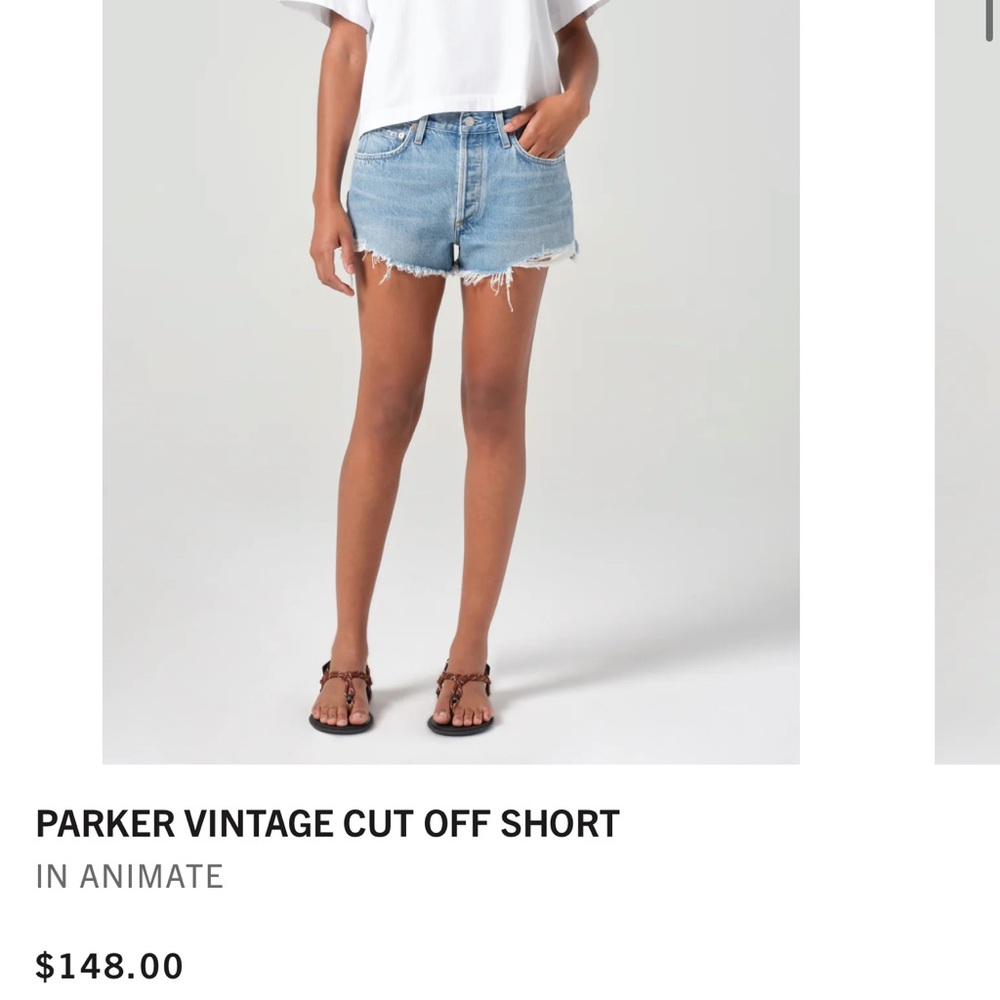 The Agolde Parker Short